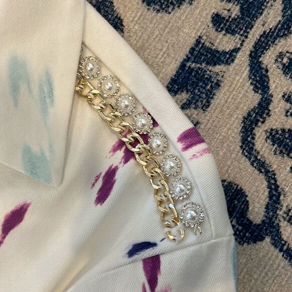 New With Tags ROYALTY BY MALUMA Tie dye jean dress XS - Picture 4 of 5